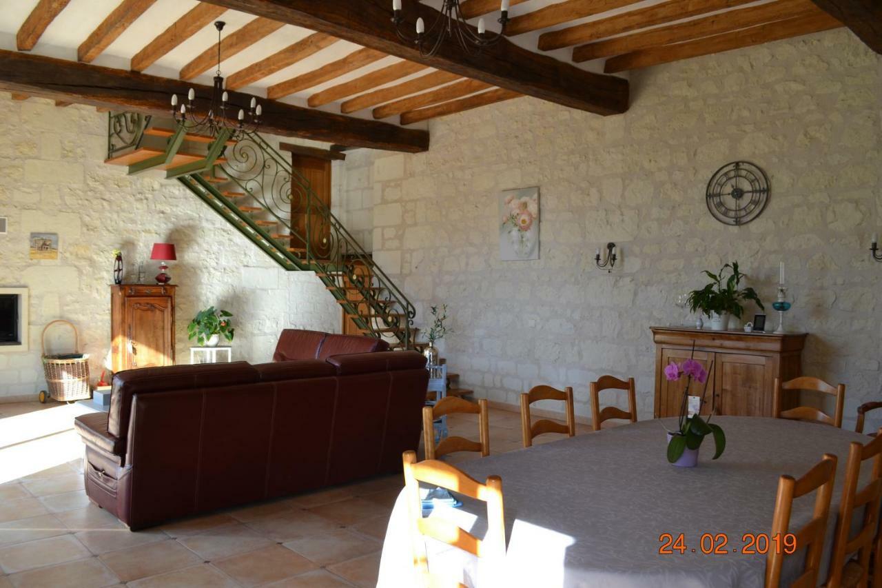 Les Chambres D Hotes Du Lavoir Restigné Exterior photo